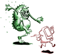 Ιός καταδιώκει υπολογιστή