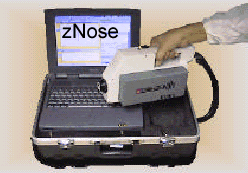 Συσκευή ηλεκτρονικού αισθητήρα για οσμές