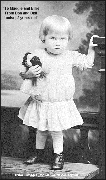 Η Louise Joy Brown σε ηλικία δύο χρονών